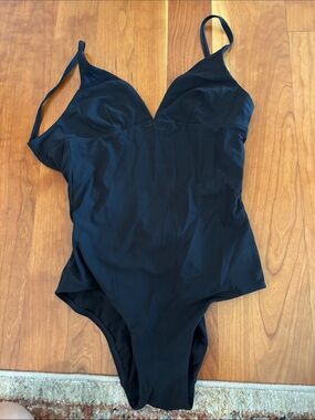 Tory Burch Black One-Piece Swimsuit